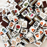 WOODLAND WHIMSY MAHJONG TILE SET