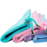 Velvet Mahjong Pusher Bag  |  Fits up to 16 Extra Pushers: Hydrangea Blue