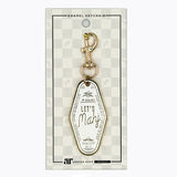 Let's Mahj Keychain Charm: Black