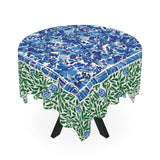 Royal Blooms Square Tablecloth: 55"x55" - Polyester