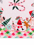 Holly Jolly Christmas 33"x33" Premium Mahjong Mat