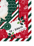 Letters to Santa 33"x33" Premium Mahjong Mat