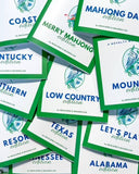 Let's Play: Novelty Mahjong Playing Card (Set of 4)