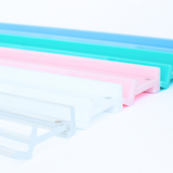 MAHJONG RACKS | Premium Acrylic | 4 Racks + 4 Pushers: Solid Magenta