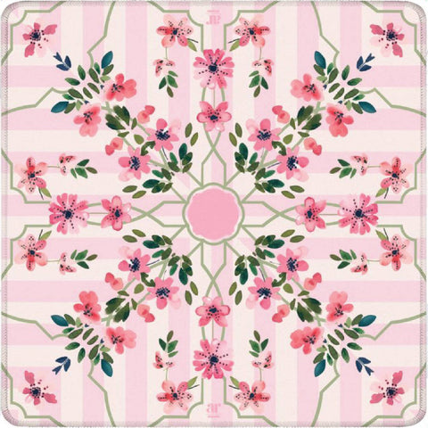 Floral Trellis Pink Mahjong Mat