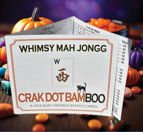 CRAK DOT BAMBOO  Theme Mahjong Card