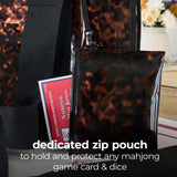 Case-Mate Mahjong Jelly Tote Set: Tortoiseshell Bow