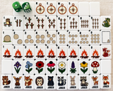 WOODLAND WHIMSY MAHJONG TILE SET