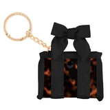 Case-Mate Jelly Tote Bag Keychain - Charm for Tote Bags: Ballet Pink Bow