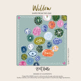 Britt Mills Neoprene Mahjong Mats Pre-Order: Royal Blooms