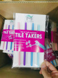 Mahjong Tile Takers (Set of 4)- Fun, Unique Tool to Help Rea