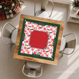 Candy Cane Lane Mahjong Mat