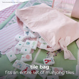 Case-Mate Mahjong Jelly Tote Set: Tortoiseshell Bow