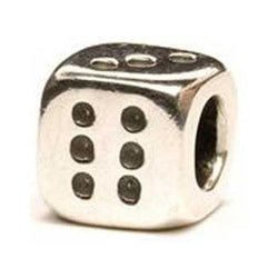 Dice - Trollbeads Silver Bead - Centerville C&J Connection, Inc.