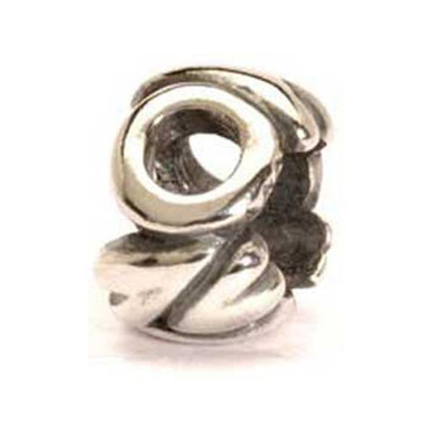 Letter Bead, O - Trollbeads Silver Bead - Centerville C&J Connection, Inc.