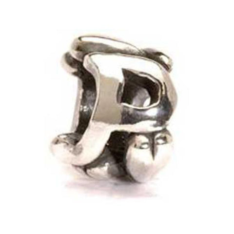 Letter Bead, P - Trollbeads Silver Bead - Centerville C&J Connection, Inc.
