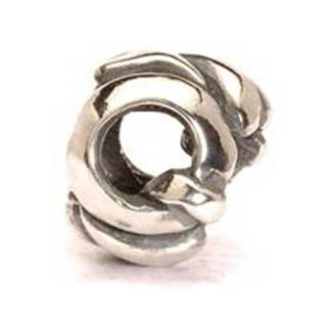 Letter Bead, Q - Trollbeads Silver Bead - Centerville C&J Connection, Inc.