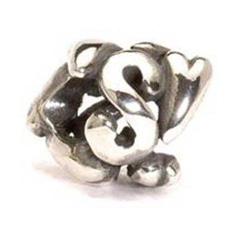 Letter Bead, S - Trollbeads Silver Bead - Centerville C&J Connection, Inc.