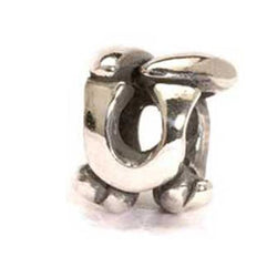 Letter Bead, U - Trollbeads Silver Bead - Centerville C&J Connection, Inc.