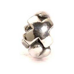 Letter Bead, X - Trollbeads Silver Bead - Centerville C&J Connection, Inc.