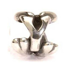 Letter Bead, Y - Trollbeads Silver Bead - Centerville C&J Connection, Inc.