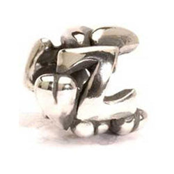 Letter Bead, Z - Trollbeads Silver Bead - Centerville C&J Connection, Inc.