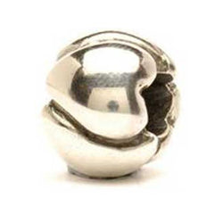 Hearts, Big - Trollbeads Silver Bead - Centerville C&J Connection, Inc.