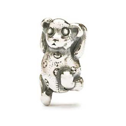 Cute Teddy - Trollbeads Silver Bead - Centerville C&J Connection, Inc.