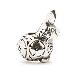 Decorative Rabbit Baby - Trollbeads Silver Bead - Centerville C&J Connection, Inc.