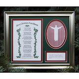 Merry Christmas From Heaven 8 x 10 Framed Remembrance Poem w/Picture - Centerville C&J Connection, Inc.