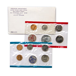1968 Uncirculated Coin Set - Centerville C&J Connection, Inc.