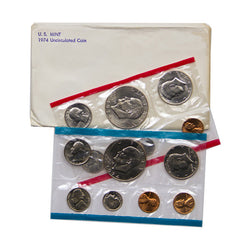 1974 Uncirculated Coin Set - Centerville C&J Connection, Inc.