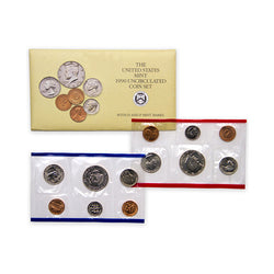 1990 Uncirculated Coin Set - Centerville C&J Connection, Inc.