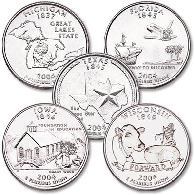 2004 Statehood Quarters - Centerville C&J Connection, Inc.