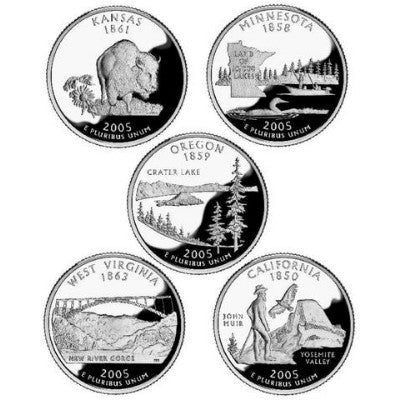 2005 Statehood Quarters - Centerville C&J Connection, Inc.