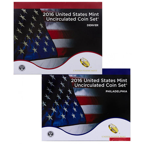 2016 Uncirculated Coin Set (26 Coins) - Centerville C&J Connection, Inc.