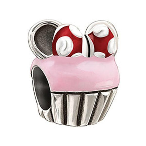 Disney Minnie Mouse Cupcake - Chamilia Bead - Centerville C&J Connection, Inc.