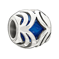 Oasis - Blue Enamel - Chamilia Bead - Centerville C&J Connection, Inc.