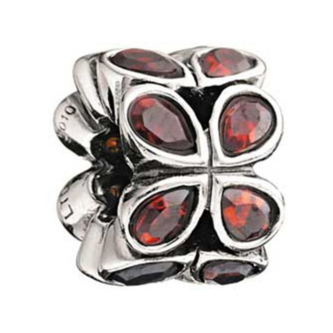 Limited Edition Twinkle Red CZ Bead - Centerville C&J Connection, Inc.