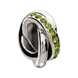 Regale Silver & Crystal Verde - Chamilia Bead - Centerville C&J Connection, Inc.