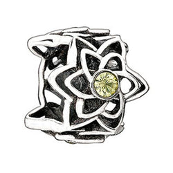 Bead Dahlia Yellow Swarovski - Centerville C&J Connection, Inc.