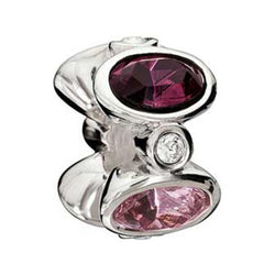 Majestic Ovals Purple Crystal Bead - Chamilia - Centerville C&J Connection, Inc.