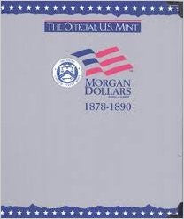 U.S. Morgan Dollars, 1878 - 1890, Official U.S. Mint Coin Album - Centerville C&J Connection, Inc.
