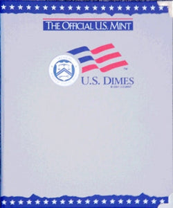Dimes, Plain, Official U.S. Mint Coin Album - Centerville C&J Connection, Inc.