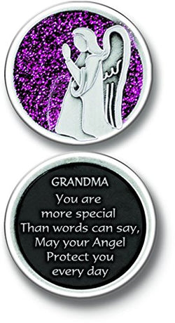 Grandma Angel Enameled Companion Coin / Pocket Token PT667 - Centerville C&J Connection, Inc.