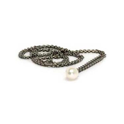 Necklace Silver Fantasy/Pearl 35.4 Inch - Trollbeads - Centerville C&J Connection, Inc.