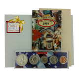1954 Year Coin Set & Greeting Card : 67th Birthday or 67th Anniversary Gift - Centerville C&J Connection, Inc.