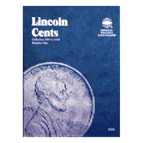 Lincoln Cent No. 1, 1909-1940 Whitman Coin Folder - Centerville C&J Connection, Inc.