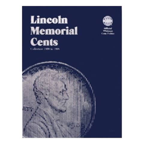 Lincoln Memorial Cent No. 1, 1959-1998 Whitman Coin Folder - Centerville C&J Connection, Inc.