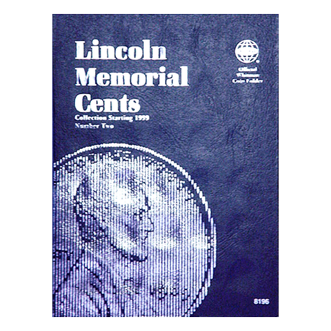 Lincoln Memorial Cent No. 2, 1999-2009 Whitman Coin Folder - Centerville C&J Connection, Inc.